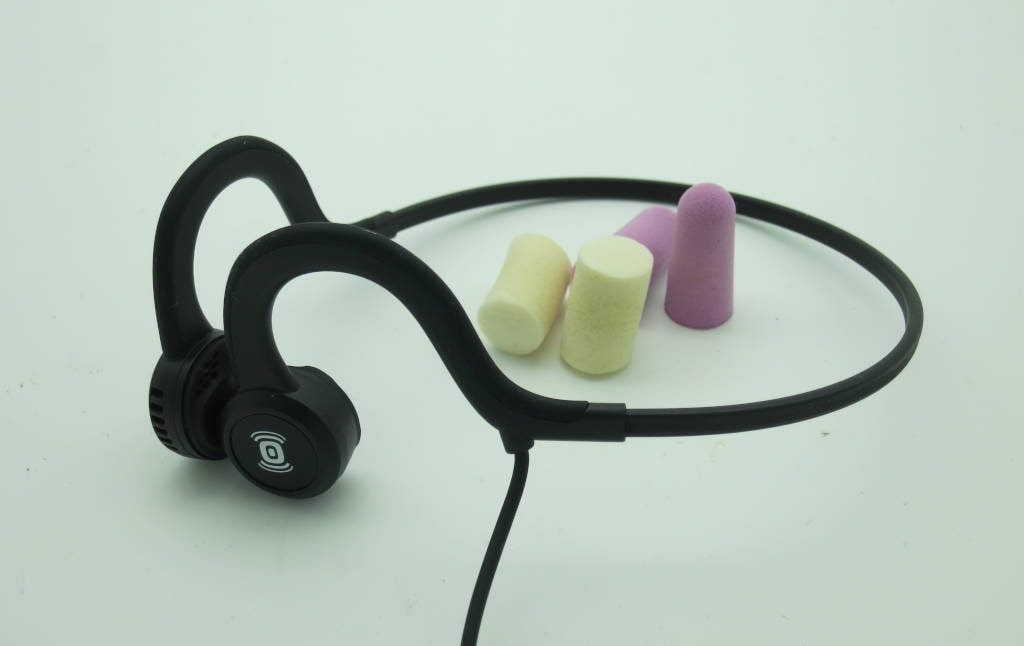 bone conduction headphones with earplugs
