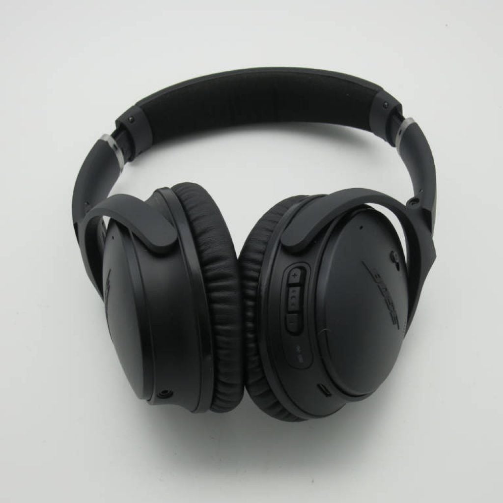 over-the-ear active noise cancelling headphones
