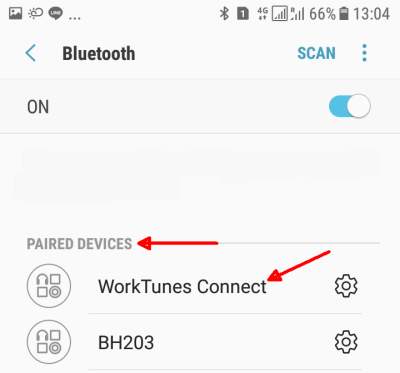 Android-Bluetooth Paired Devices