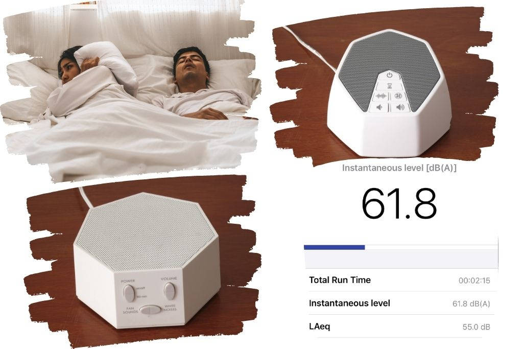 Does a white noise machine drown out snoring noise