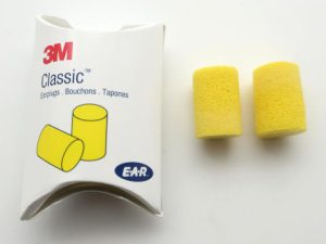 3M EAR Classic PVC foam earplugs