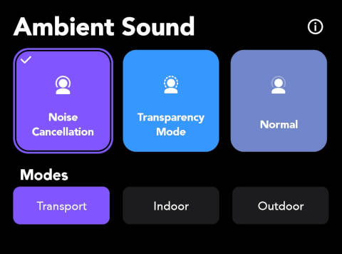 Soundcore-Q30-noise-cancelling-modes-in-app