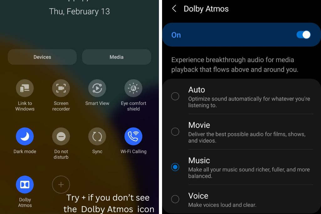 Dolby Atmos for quieter recordings